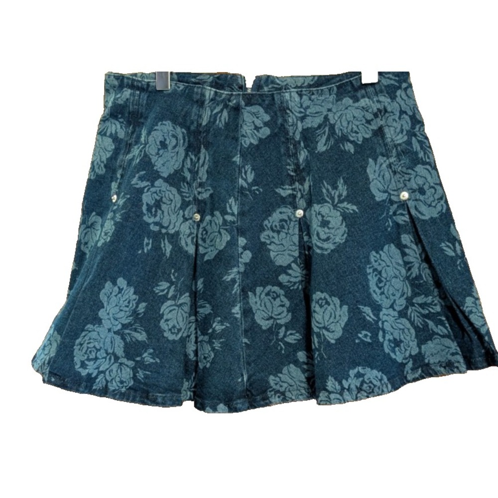 Steve Madden Joan Jean Denim Mini Skirt SIze 2   New with tags  NEW